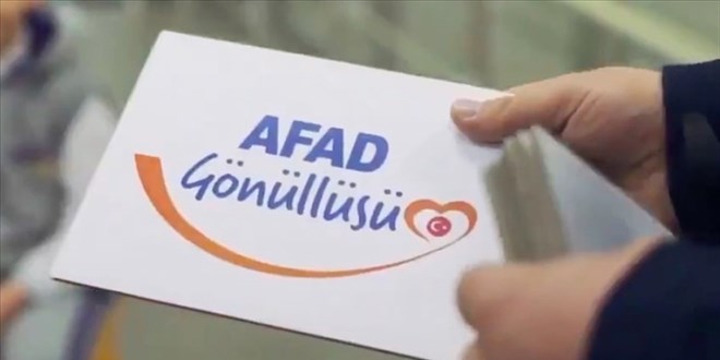'Temel AFAD gönüllüsü' olma yaşı 18'den 15'e düşürüldü