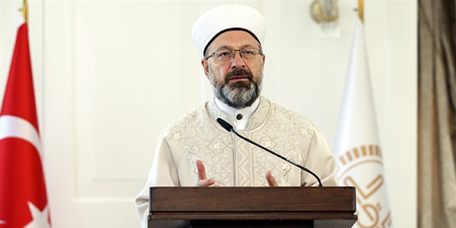 Diyanet İşleri Başkanı Erbaş zekatın önemini hatırlattı