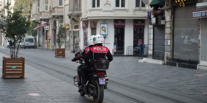 Tam kapanma dönemi saat 19.00 itibarıyla başladı