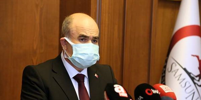 Vali Dağlı: Samsun'da 455 bin doz aşı yapıldı