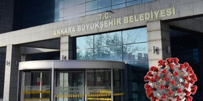 Ankara'da 847 Büyükşehir çalışanı pozitif