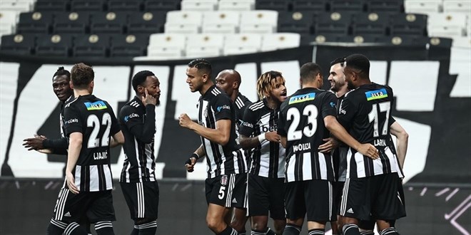 Beşiktaş'tan 7 gollü galibiyet