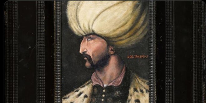 Kanuni Sultan Sleyman portresi de stanbul'a dnd