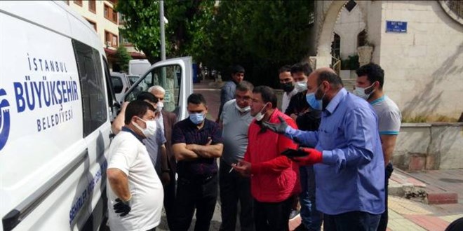 Nakil s�ras�nda kar��an cenaze namaz �ncesi fark edildi