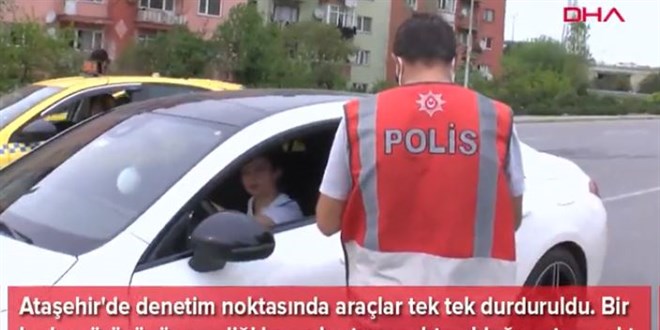 Kendine ceza yazan polisin plakasını aldı! Basın kartı sahte çıktı