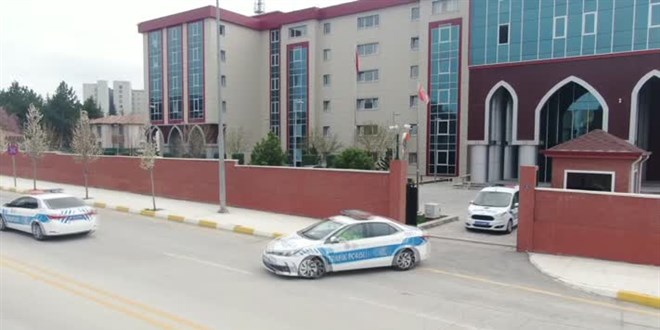 orum'da trafik polislerinden Trafik Haftas'na zel klip
