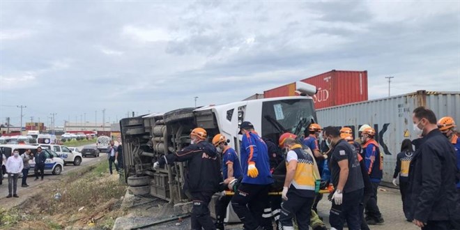 ���i servisi yan yatt�: 1 �l�, 20 yaral�