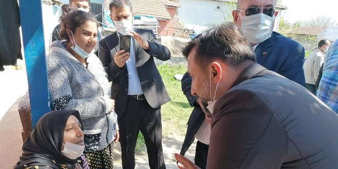AK Partili Bekle, intihar eden askerin ailesini ziyaret etti