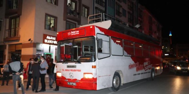 Belediyenin yaptığı müzik yayını polis tarafından sonlandırıldı