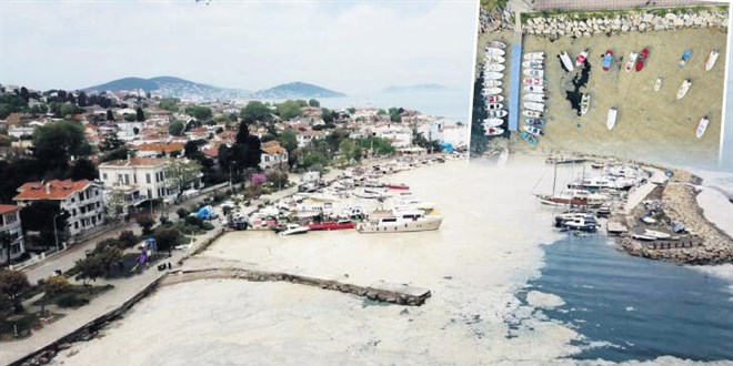 Marmara Denizi kirlilii kaldramaz halde