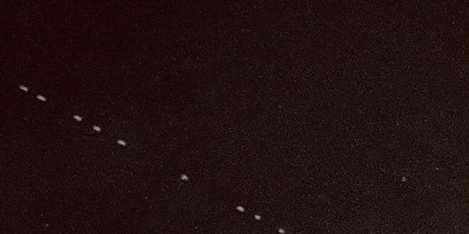 Starlink Leo Uyduları'nın geçişi başkent semalarında görüldü