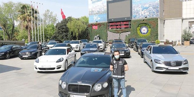 Galeri değil, emniyetin otoparkı