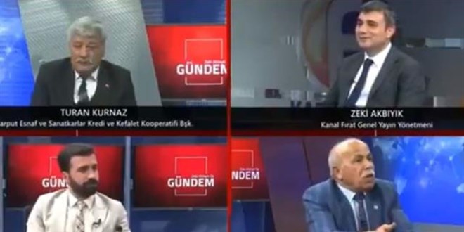 Ba�kan canl� yay�nda sinkafl� k�f�r etti, g�ndeme oturdu