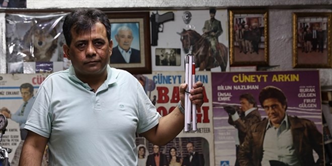 Görme engelli girişimci, yerli üretim 'netgör' bastonla yurt dışına açılmak istiyor
