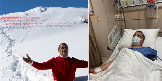 'Korona var öpme' klibi çeken türkücü, koronavirüse yakalandı