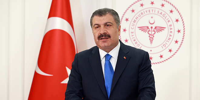 Sa�l�k Bakan� Fahrettin Koca, Eczac�lar G�n�'n� kutlad�