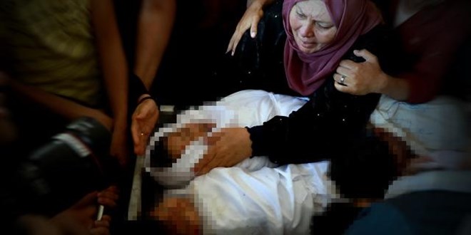 İsrail'in saldırılarında 34 çocuk şehit oldu