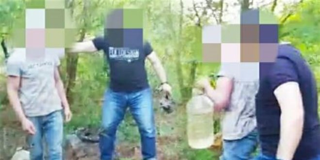 Başkasının bahçesine ektiği keneviri sularken yakalandı