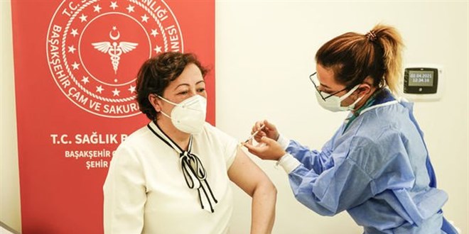 Türkiye'de uygulanan Kovid-19 aşı dozu 25 milyonu aştı