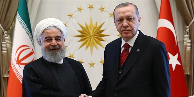Erdoan, ran Cumhurbakan Ruhani ile telefonda grt