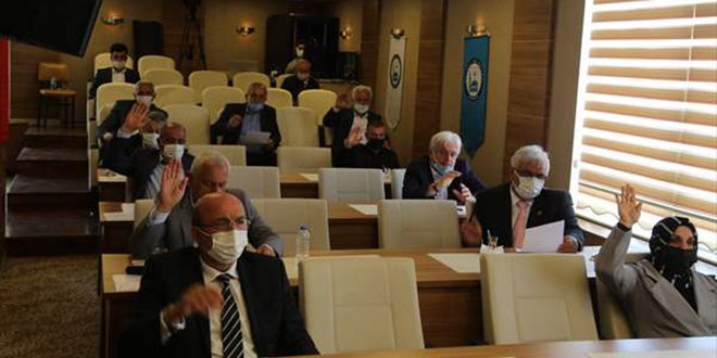 Belediye meclis üyeleri, huzur haklarını Filistin'e bağışladı