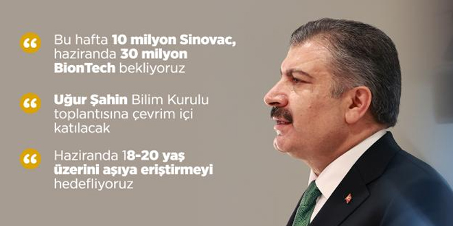 Bakan Koca açıkladı: Prof. Uğur Şahin, Bilim toplantısına katılacak