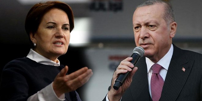 Erdoğan, Akşener'in sözleri üzerine tazminat davası açtı