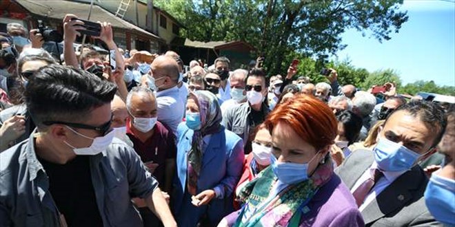 Protesto edilen Akşener'den ilk açıklama