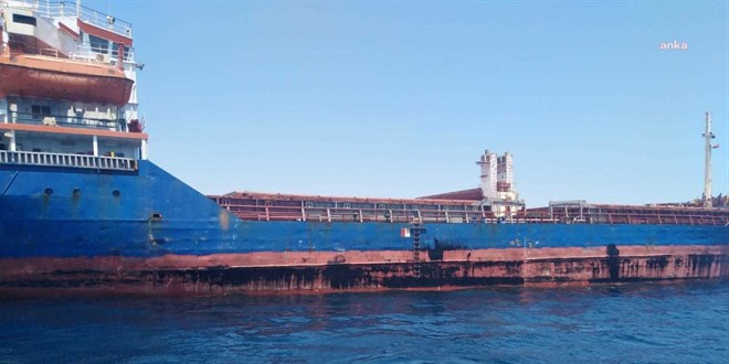 Denizi kirleten gemiye 1,5 milyon lira ceza kesildi