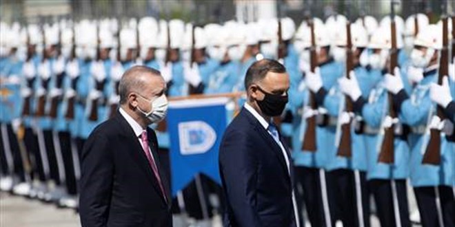 Polonya Cumhurbakan Duda Ankara'da