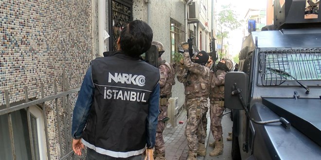 Türkiye genelinde uyuşturucu operasyonu: 574 şüpheliye operasyon