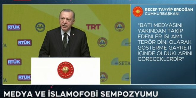 Erdoğan: İslamofobi düpedüz İslam düşmanlığıdır