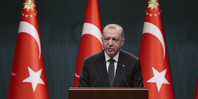 Cumhurbakan Erdoan'dan Taksim Camisi paylam