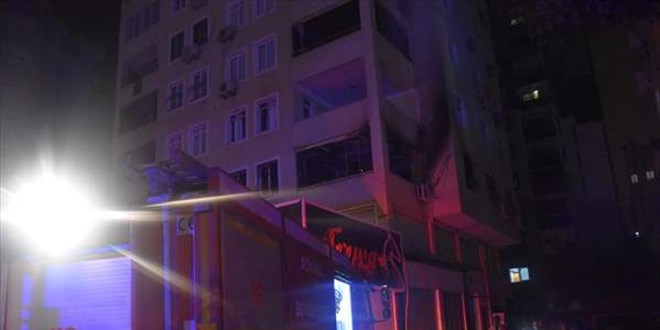 Adana'da evde kan yangnda 1 kii hayatn kaybetti