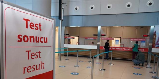 stanbul Havaliman'nda yolcular 1,5 saatte PCR test sonularn alabilecek