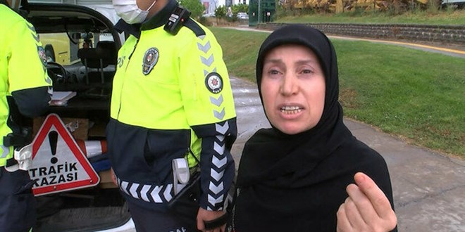 Maske takmadığı için ceza yedi, tutanağı yırttı