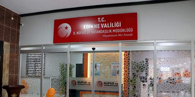 Edirne'deki nfus mdrlkleri 'Konsept Nfus Mdrl' olarak yenilendi