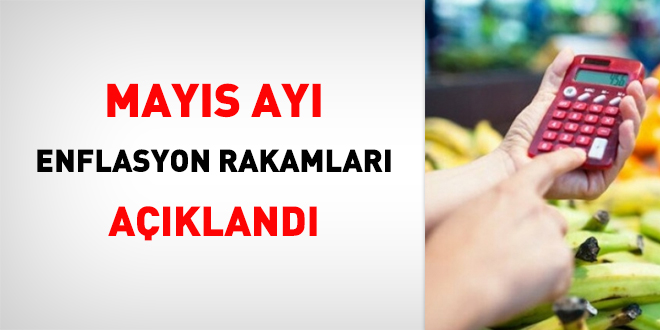 Mays ay enflasyon rakamlar akland