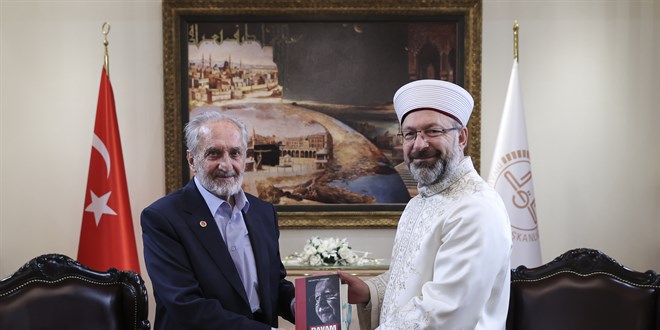 Oğuzhan Asiltürk'ten Diyanet İşleri Başkanı Erbaş'a ziyaret