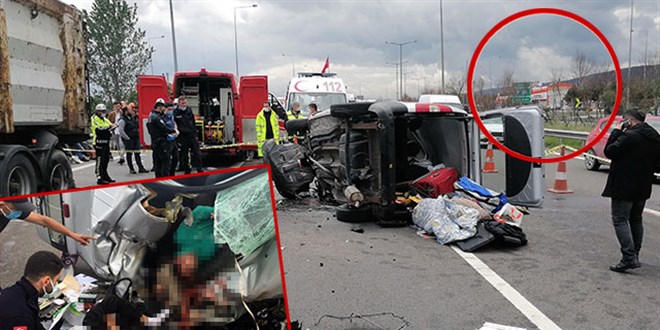 Tuvalet ihtiyacı için durdu, faciaya neden oldu: 1 ölü 2 yaralı