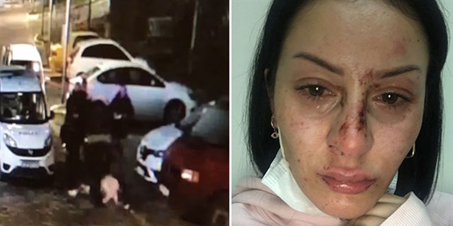 Polisin darp ettiği kadına emniyet müdürü çiçek gönderdi