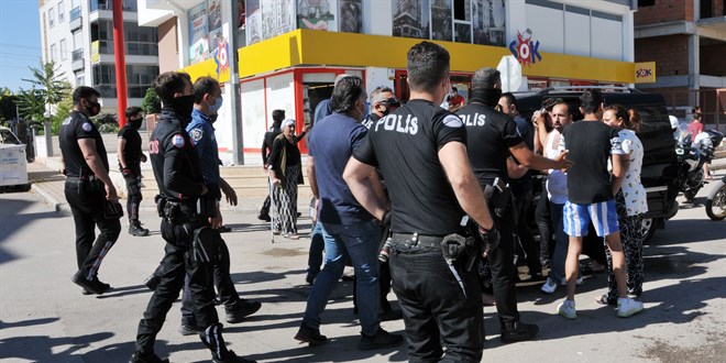 Çocukların kavgasına aileler karıştı, polis müdahale etti