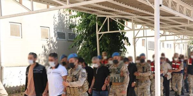 Narko-terr operasyonunda yakalanan 34 pheliden 33' tutukland