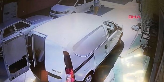Eşiyle tartışıp, balkondan atladı; o anlar kamerada