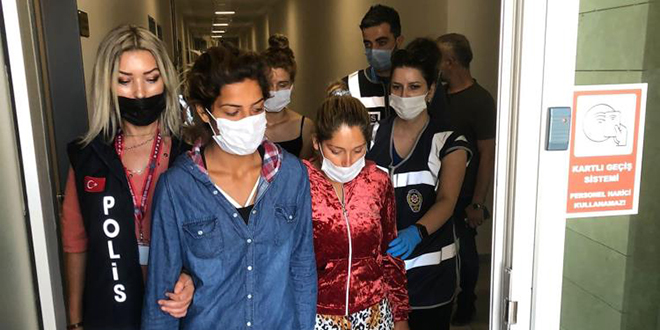 Osmaniye'den Antalya'ya hırsızlık için gelen 3 kadın tutuklandı