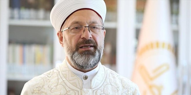 Başkan Erbaş, araştırma görevlisi'ne yapılan saldırıyı kınadı