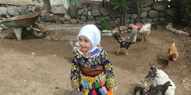 Bozkırın nazar boncuğu minik Eylül