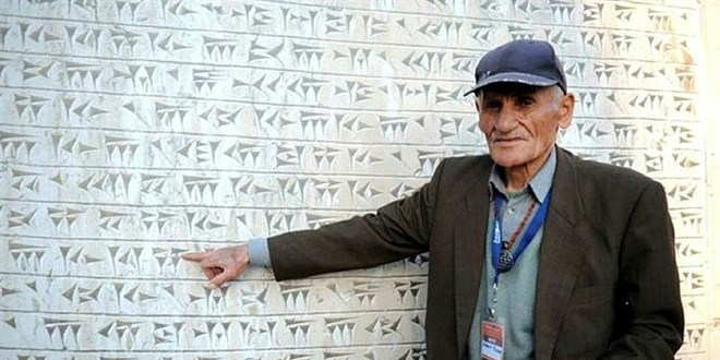 Mehmet Kuşman Dünyada Urartuca yazabilen tek insan