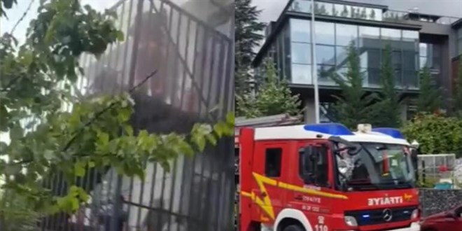 Başkent'te huzurevinde yangın ekipler tarafından söndürüldü