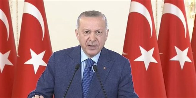 Erdoğan: Yönümüz hep geleceğe dönük olarak yolumuza devam edeceğiz